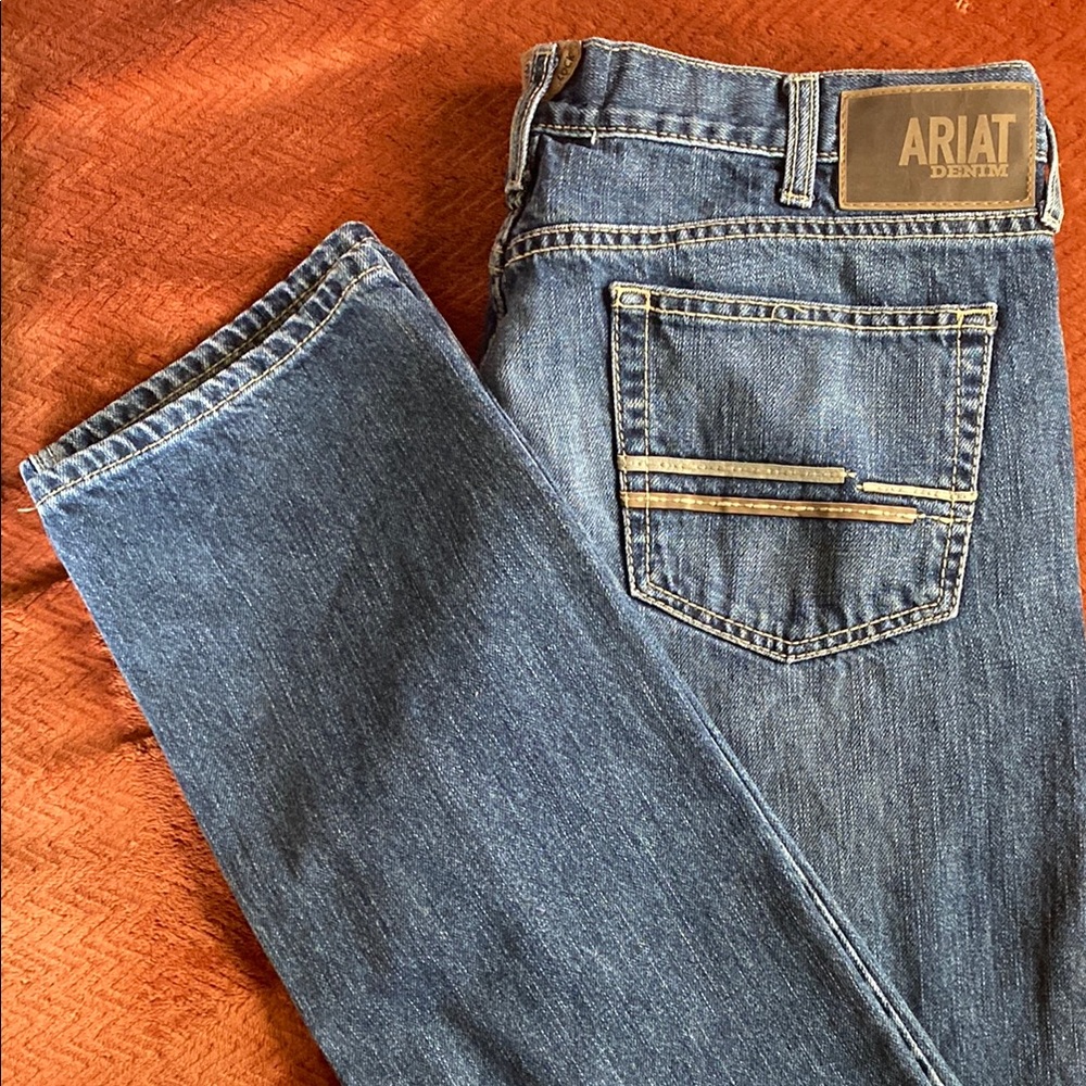 Ariat Men’s Denim Blue Jeans